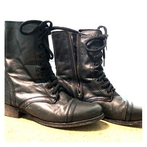Black Combat Boots